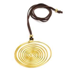 Collana pendente spirale DD02009